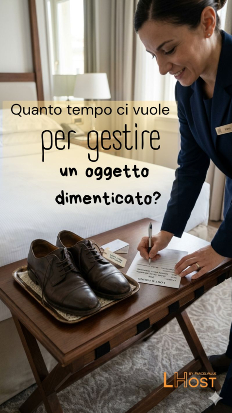 Oggetti dimenticati in hotel: il costo nascosto che molti non misurano